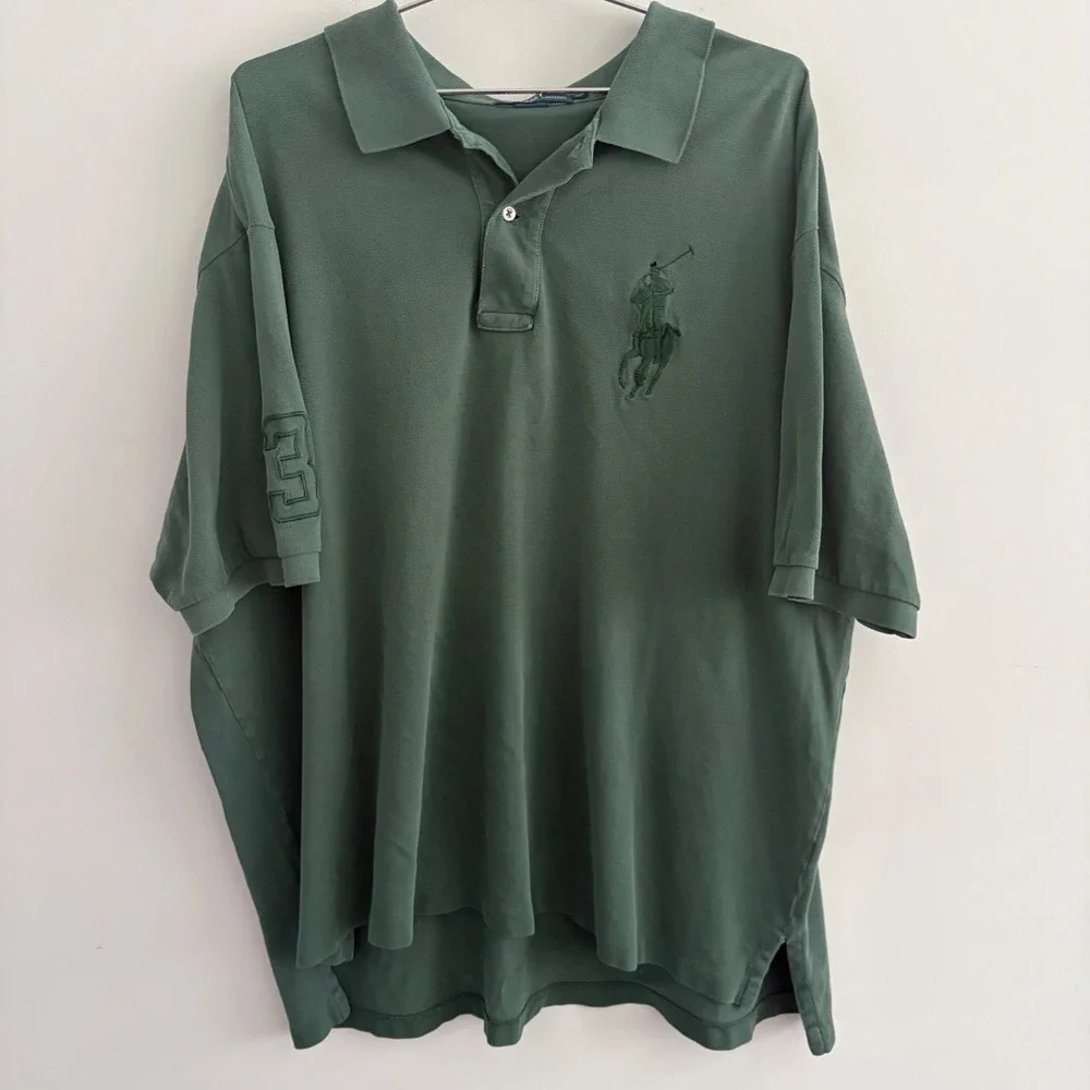 Polo Ralph Lauren Big Pony Polo Shirt Green 3XB Big